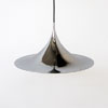 Fog & Morup Chrome Semi Pendant Lamp - Danish Lamp 1960's