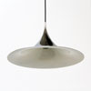 Fog & Morup Chrome Semi Pendant Lamp - Danish Lamp 1960's