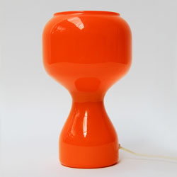 retro orangle glass lamp shade