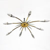 Stilnovo Vintage Ceiling Lamp / light 8 arm Italian 1950's