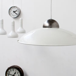 enamel lamp shade 1960s lampshade - For Sale UK