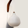 Vittsjo Luxus Ceiling Light Lamp 1950 1960 Teak Swedish