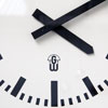 Industrial Clock - vintage factory clock - GW, 1960