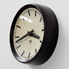 Pragotron Industrial Factory Clock Bakelite