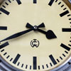 CTW Industrial Factory Clock German 1950