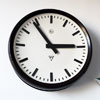 Pragotron Industrial Factory Clock Bakelite