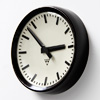 Pragotron Industrial Factory Clock Bakelite