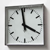Pragotron Industrial Factory Clock Steel
