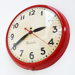 Industrial Clock, Factory Clock - Westclox, USA, 1960s