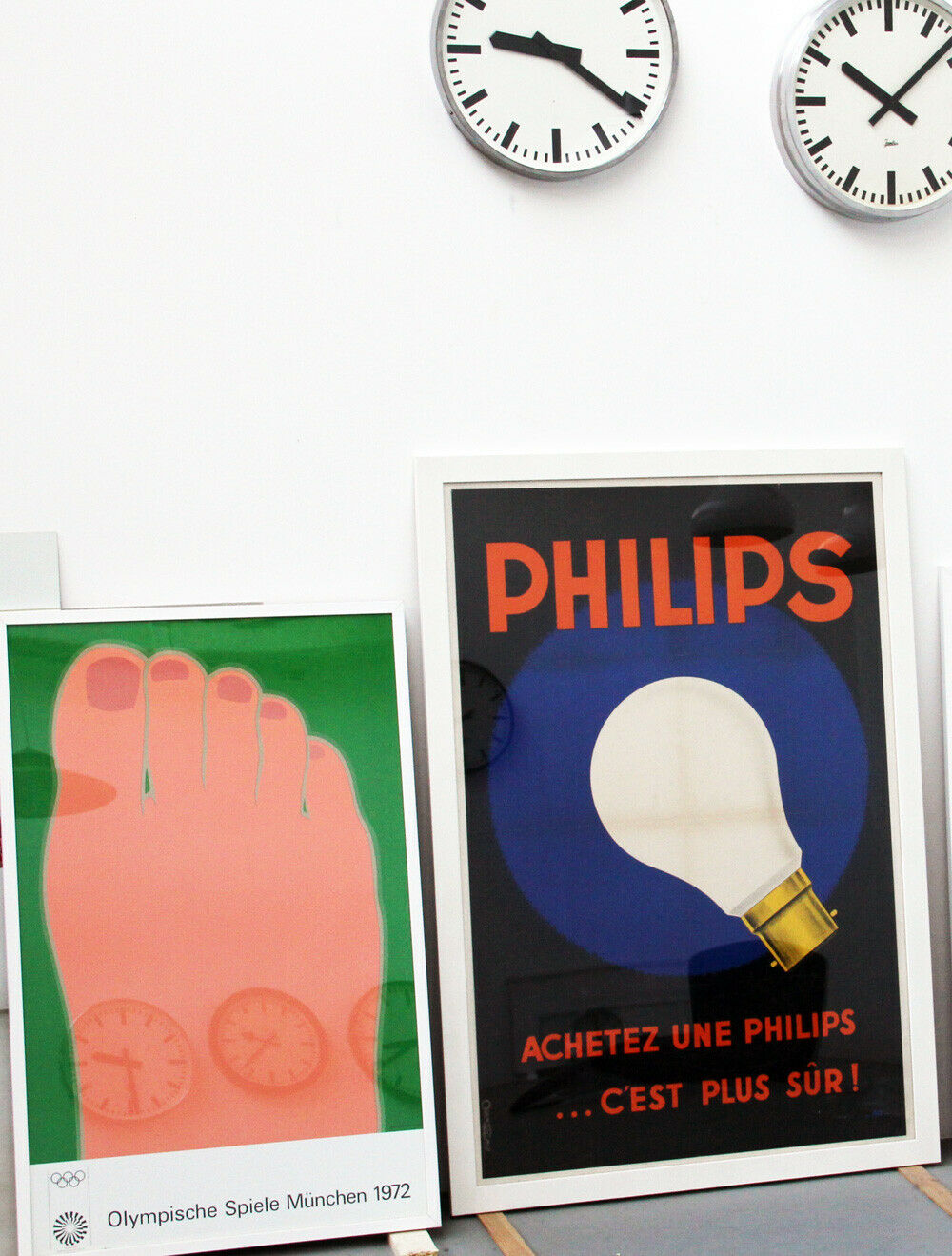 IOriginal French Philips advertising poster 1950s' Lithograph, Linen backed